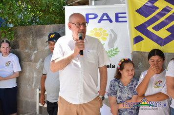 Foto - Apae de Tenente Portela  inaugura Piscina Terapêutica