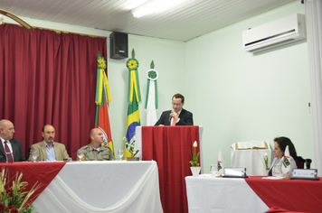 Foto - Câmara realiza Sessão Solene em Homenagem ao aniversário de 62 anos do município de Tenente Portela