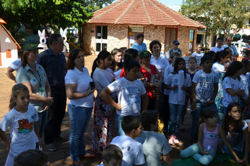 Foto - Caminhada do Dia Mundial da Água - Alunos da Escola Ayrton Senna