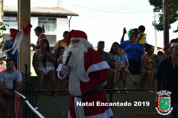 Foto - Chegada do Papai Noel - Natal Encantado 2019