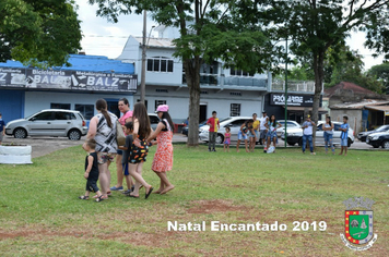 Foto - Chegada do Papai Noel - Natal Encantado 2019