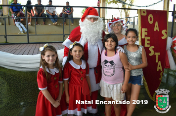 Foto - Chegada do Papai Noel - Natal Encantado 2019