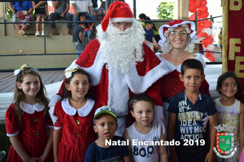 Foto - Chegada do Papai Noel - Natal Encantado 2019