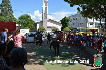 Foto - Chegada do Papai Noel - Natal Encantado 2019