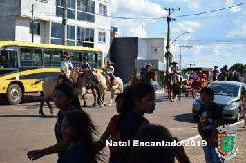 Foto - Chegada do Papai Noel - Natal Encantado 2019