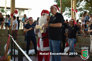 Foto - Chegada do Papai Noel - Natal Encantado 2019