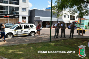 Foto - Chegada do Papai Noel - Natal Encantado 2019