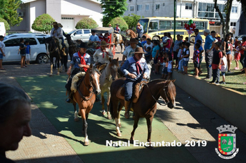 Foto - Chegada do Papai Noel - Natal Encantado 2019