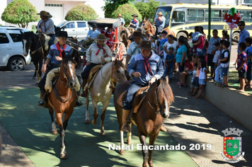 Foto - Chegada do Papai Noel - Natal Encantado 2019