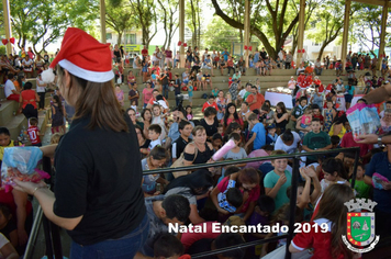 Foto - Chegada do Papai Noel - Natal Encantado 2019