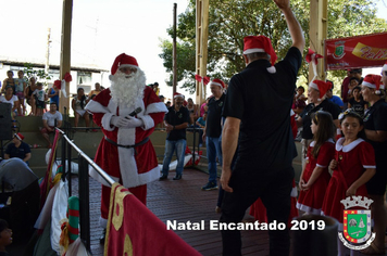 Foto - Chegada do Papai Noel - Natal Encantado 2019