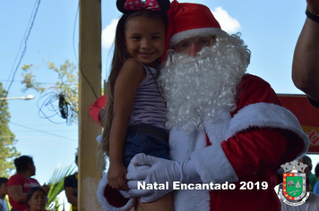 Foto - Chegada do Papai Noel - Natal Encantado 2019