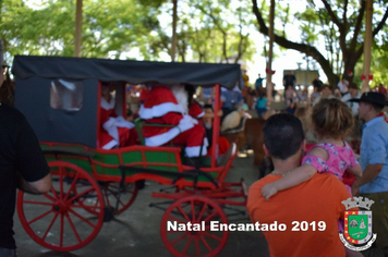 Foto - Chegada do Papai Noel - Natal Encantado 2019