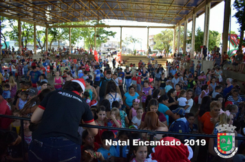 Foto - Chegada do Papai Noel - Natal Encantado 2019