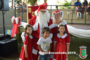 Foto - Chegada do Papai Noel - Natal Encantado 2019