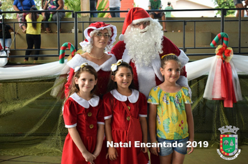 Foto - Chegada do Papai Noel - Natal Encantado 2019