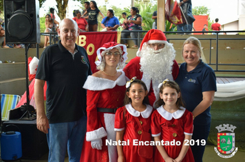 Foto - Chegada do Papai Noel - Natal Encantado 2019