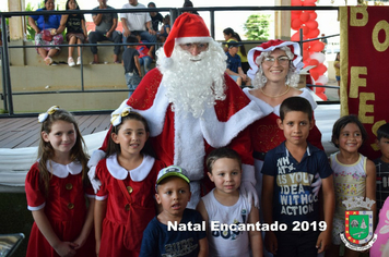 Foto - Chegada do Papai Noel - Natal Encantado 2019