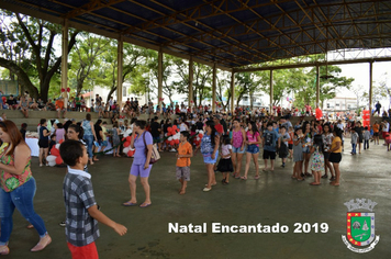 Foto - Chegada do Papai Noel - Natal Encantado 2019