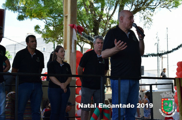 Foto - Chegada do Papai Noel - Natal Encantado 2019