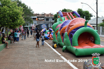 Foto - Chegada do Papai Noel - Natal Encantado 2019