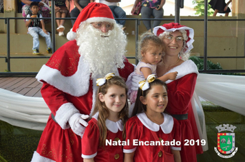 Foto - Chegada do Papai Noel - Natal Encantado 2019