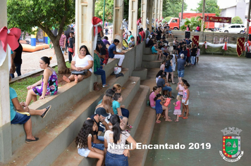 Foto - Chegada do Papai Noel - Natal Encantado 2019