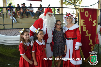 Foto - Chegada do Papai Noel - Natal Encantado 2019