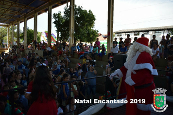 Foto - Chegada do Papai Noel - Natal Encantado 2019