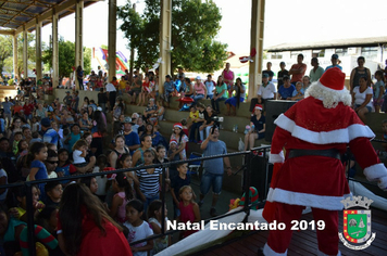 Foto - Chegada do Papai Noel - Natal Encantado 2019