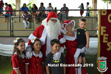 Foto - Chegada do Papai Noel - Natal Encantado 2019