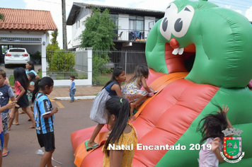 Foto - Chegada do Papai Noel - Natal Encantado 2019