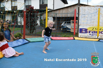 Foto - Chegada do Papai Noel - Natal Encantado 2019