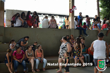 Foto - Chegada do Papai Noel - Natal Encantado 2019