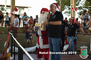 Foto - Chegada do Papai Noel - Natal Encantado 2019