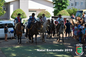 Foto - Chegada do Papai Noel - Natal Encantado 2019