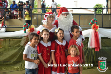 Foto - Chegada do Papai Noel - Natal Encantado 2019