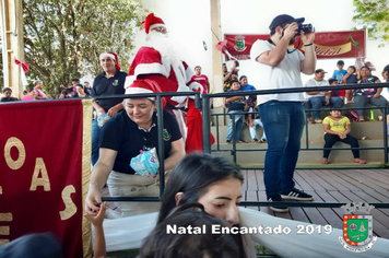 Foto - Chegada do Papai Noel - Natal Encantado 2019