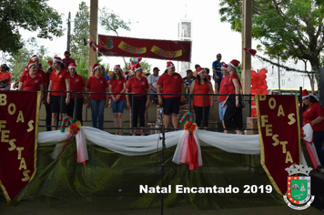 Foto - Chegada do Papai Noel - Natal Encantado 2019