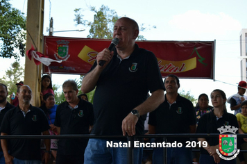 Foto - Chegada do Papai Noel - Natal Encantado 2019