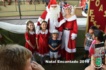 Foto - Chegada do Papai Noel - Natal Encantado 2019