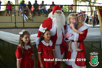 Foto - Chegada do Papai Noel - Natal Encantado 2019