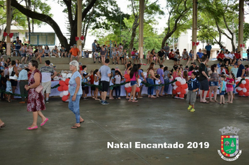 Foto - Chegada do Papai Noel - Natal Encantado 2019