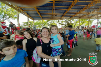 Foto - Chegada do Papai Noel - Natal Encantado 2019