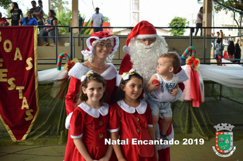 Foto - Chegada do Papai Noel - Natal Encantado 2019