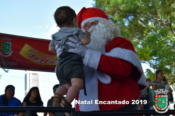 Foto - Chegada do Papai Noel - Natal Encantado 2019