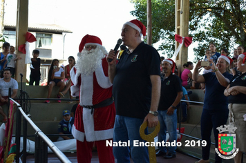 Foto - Chegada do Papai Noel - Natal Encantado 2019