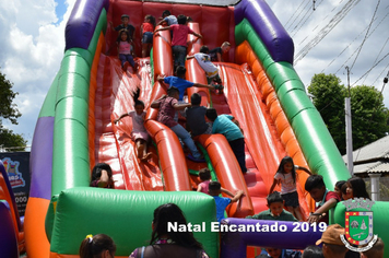 Foto - Chegada do Papai Noel - Natal Encantado 2019