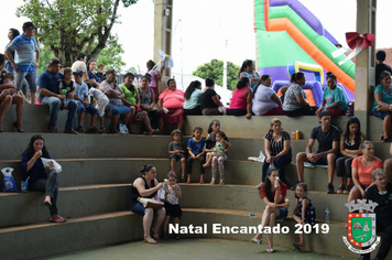 Foto - Chegada do Papai Noel - Natal Encantado 2019