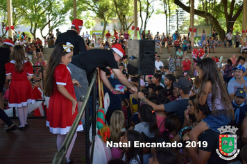 Foto - Chegada do Papai Noel - Natal Encantado 2019